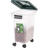 Remington Green Plastic 28 qt Pet Food Container For All Animals 296001